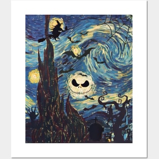 Vincent Van Gogh's The Scary Night Posters and Art